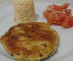 Hambúrguer de frango (revista Bimby nr 7)