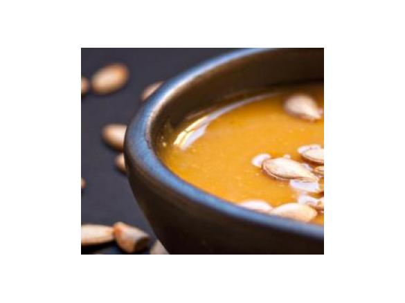 Sopa de Abóbora, Pêra e Baunilha
