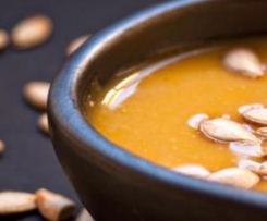 Sopa de Abóbora, Pêra e Baunilha