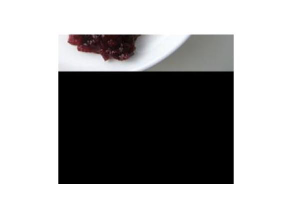 Molho de Framboesas com Laranja e Sementes de Funcho