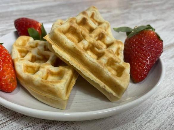 Waffles caseiros