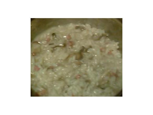 Risotto de Cogumelos com Bacon
