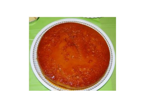 Pudim de Amêndoas e Chila