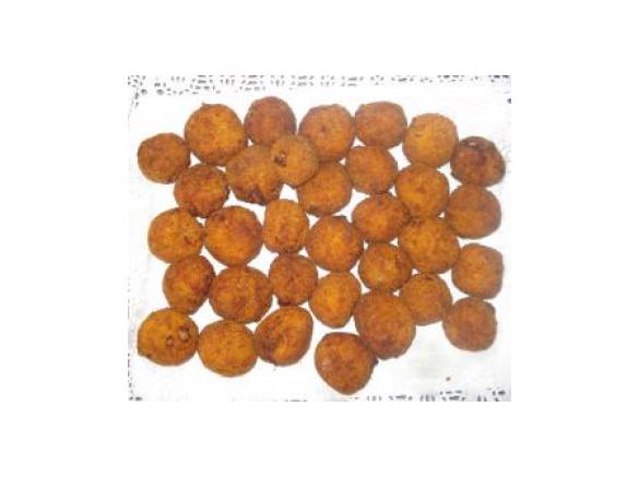 Croquetes de presunto com bechamel 