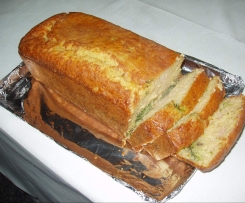 Bolo de queijo e fiambre