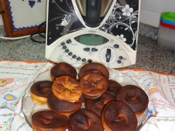 Queijadas de Leite com Pudim Mandarim