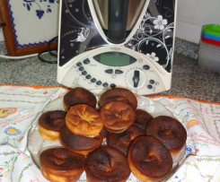 Queijadas de Leite com Pudim Mandarim