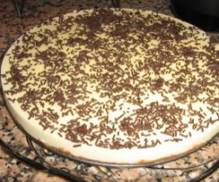 Tarte de chocolate branco