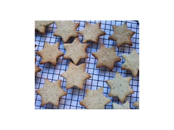 Bolachinhas de Chá Verde e Baunilha