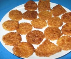 Bolachinhas de amêndoa estaladiças