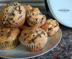 Queques de Mascarpone e granulado de chocolate