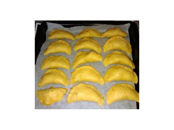 Almofadas Redondas de Soja e Caril