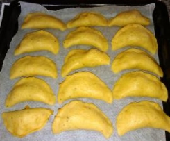 Almofadas Redondas de Soja e Caril