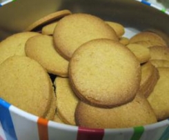 Bolachas de Gengibre e Laranja