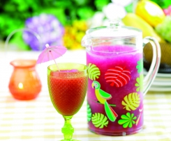 Granizado de limão e groselha