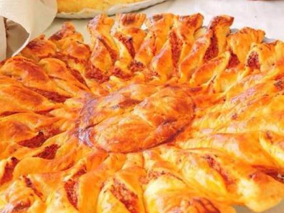 sol com sabor a pizza