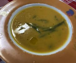 Sopa de feijão verde