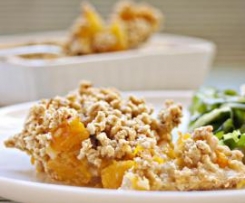 Crumble Salgado de Abóbora e Batata-Doce