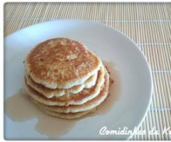Panquecas com maple syrup