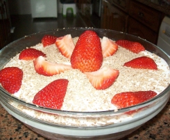 Sobremesa de morango