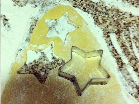 Biscoitos de baunilha