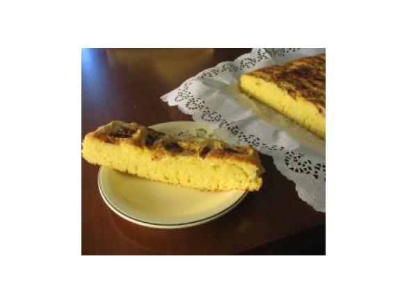 Bolo de laranja e pudim Flan