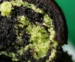 Bolo Marmoreado de Chocolate e "Matcha"