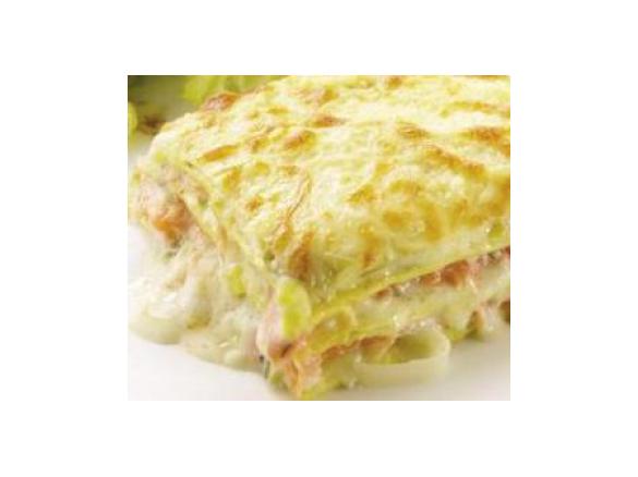 Lasanha de Salmão Fumado