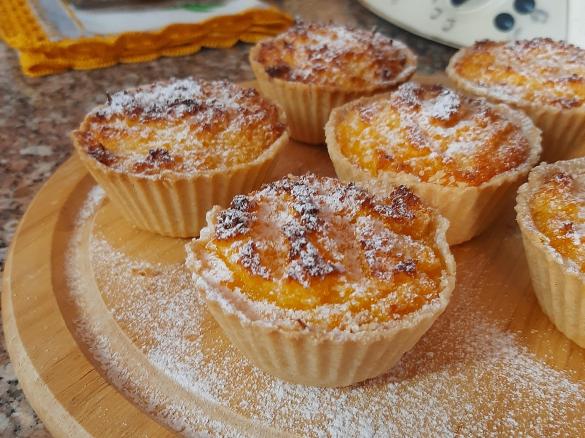 Pastéis de Abóbora e Coco