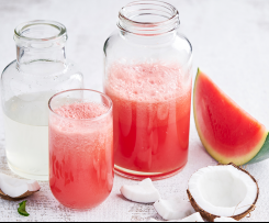 ÁGUA DE COCO COM MELANCIA