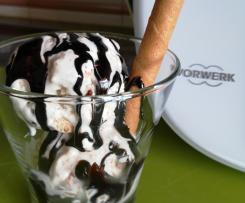 Gelado de bolacha com pepitas de chocolate