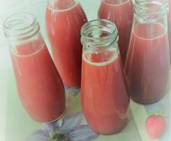 Variante Iogurte líquido de Banana e Morango