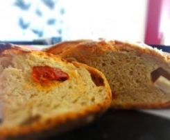 Pão com Tomate Seco & Queijo Feta