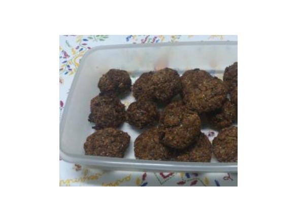 Bolinhos de aveia e linhaça 