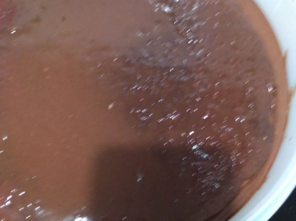 Variante Bolo de cenoura com chocolate