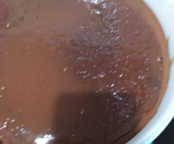 Variante Bolo de cenoura com chocolate