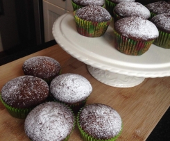 Banana e Chocolate Muffins