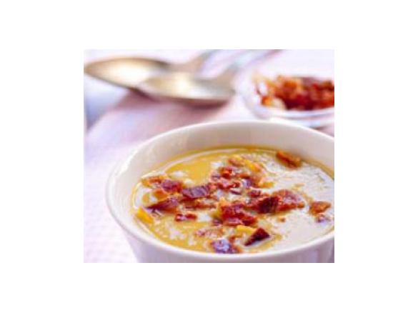 Sopa de Castanhas e Alho Francês