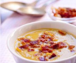 Sopa de Castanhas e Alho Francês