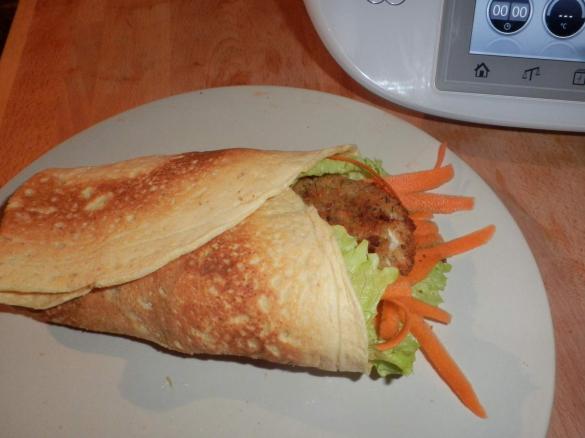 Massa de Wrap sem gluten e sem lactose