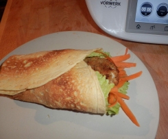 Massa de Wrap sem gluten e sem lactose