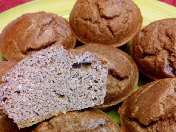 Muffins de Banana e Coco Proteícos