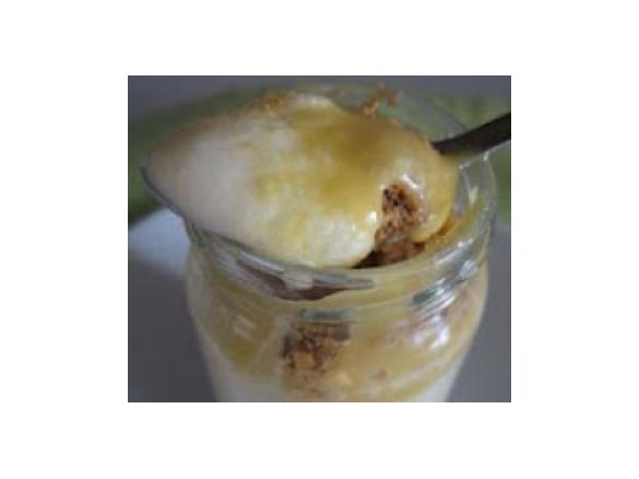 Iogurte cheesecake de limão