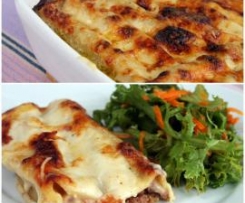 Canelones de carne