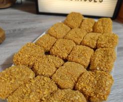 Nuggets de frango com cornflakes