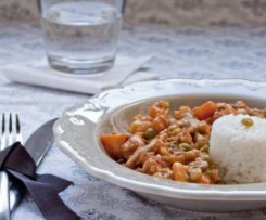 Estufado de Outono com Lentilhas