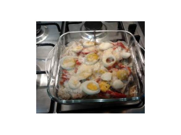 Pescada e Batata Doce Gratinadas