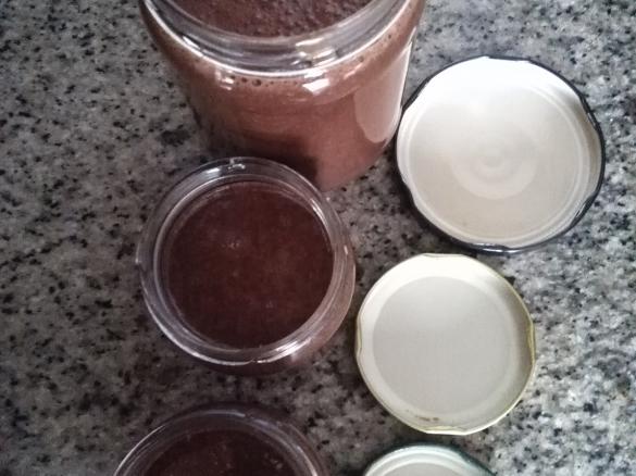 Creme de chocolate com avelã