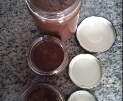 Creme de chocolate com avelã