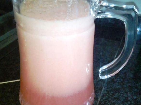 Sumo de Macã e Morango